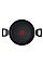 Кастрюля с крышкой Tefal Unlimited, 24см, 5.3л, алюминий, бакелит, стекло, черный