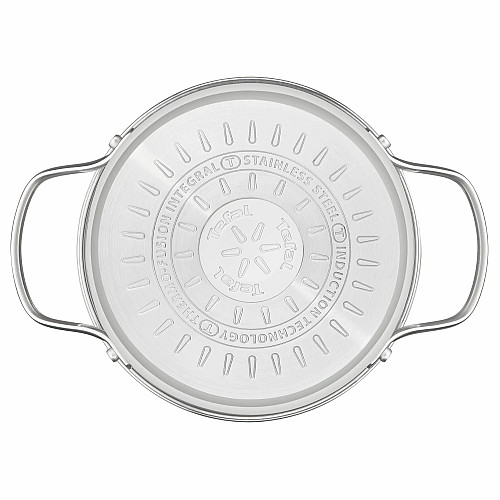 Каструля Tefal Minis, з кришкою,1.5 л, нержавіюча сталь, скло