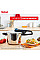 Скороварка Tefal Secure Trendy, 6л, с паровой корзинкой, нержавеющая сталь, пластик