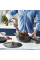 Каструля Tefal Air, з кришкою, 5.7л, алюміній, чорний