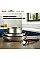 Набор посуды Tefal Ingenio Cook Eat, 4 предмета, нержавеющая сталь, бакелит, стальной