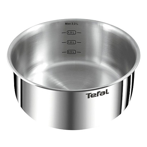 Набор посуды Tefal Ingenio Emotion, сменная ручка, 4 предмета, нержавеющая сталь, бакелит