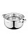 Кастрюля со стеклянной крышкой ARDESTO Gemini Gourmet Aosta, 3.8л, нержавеющая сталь
