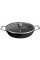 Сотейник Tefal Excellence+, з кришкою, 24см, алюміній, скло, бакеліт, чорний