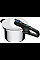Скороварка Tefal Secure Trendy, 6л, с паровой корзинкой, нержавеющая сталь, пластик