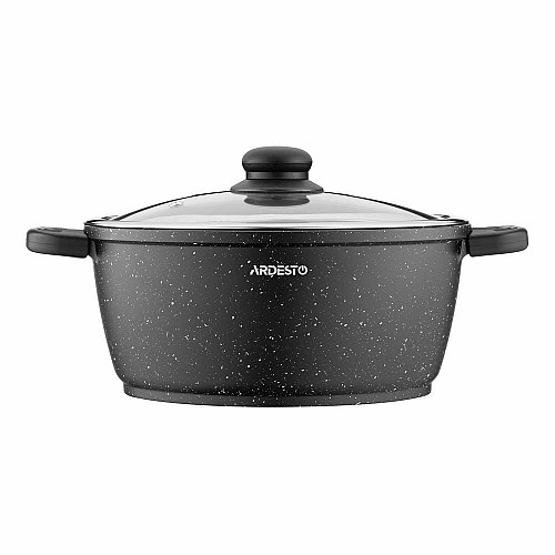 Набор посуды ARDESTO Gemini Anzio, 6 предметов, алюминий, черный