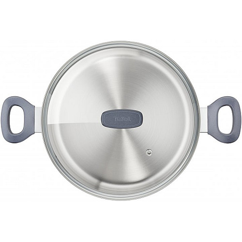 Набір посуду Tefal Daily Cook, 8предметів, нержавіюча сталь, бакеліт, скло