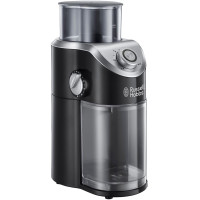 Кавомолка Russell Hobbs жорнова Classic, 140Вт, об'єм зерен-100г, регул.ступеню помолу, пластик, чорний