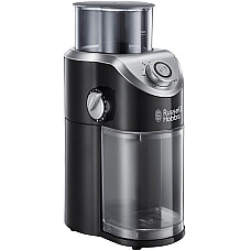 Кавомолка Russell Hobbs жорнова Classic, 140Вт, об'єм зерен-100г, регул.ступеню помолу, пластик, чорний