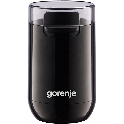 Кавомолка Gorenje роторна 150Вт, об'єм зерен-45г, пластик/метал, чорний