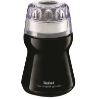 Кавомолка Tefal роторна The Original Grinder 180Вт, об'єм зерен-50г, пластик, чорний