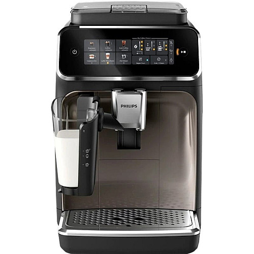 Кофемашина Philips Series 3300 1.8л, зерно+молотая, автомат.капучинатор, дисплей, авторецептов - 6, черный