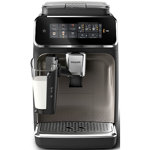Кофемашина Philips Series 3300 1.8л, зерно+молотая, автомат.капучинатор, дисплей, авторецептов - 6, черный