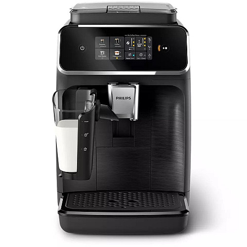 Кофемашина Philips Series 2300 1.8л, зерно+молотая, автомат.капучинатор, сенсор.управление, черный