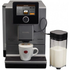Кавомашина Nivona CafeRomatica 2.2л, зерно + мелена, автомат.капучинатор, авторецептів - 9, чорно - срібний