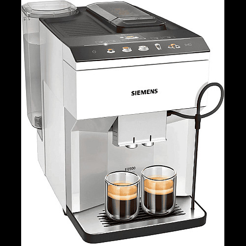 Кофемашина Siemens 1.9л, зерно+молотая, автомат.капучинатор, авторецептов - 10, белый