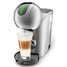 Кавоварка Krups капсульна Dolce Gusto Genio S Touch, 0.8л, капсули, сенcорне керування, сріблястий