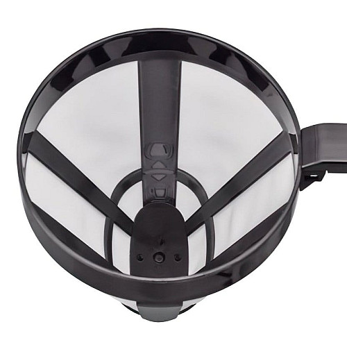 Кофеварка Tefal капельная Subito Mug 1.25л, молотая, черно-серебристый
