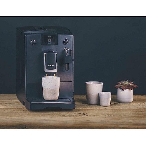Кофемашина Nivona CafeRomatica 2.2л, зерно+молотая, ручной капучинатор, авторецептов - 5, черный