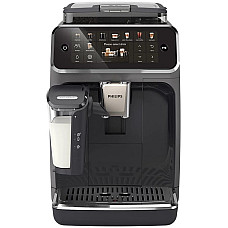 Кавомашина Philips Series 5500, 1.8л, зерно+мелена, автомат.капуч, дисплей, авторецептів -22, холодна кава, сріблясто-чорний