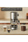 Кавоварка Krups ріжкова Virtuoso+ Tamping System 1л, мелена, ручний капучинатор, 15 бар, сірий
