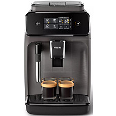 Кавомашина Philips Series 1200 1.8л, зерно, ручний капучинатор, авторецептів - 2, чорний