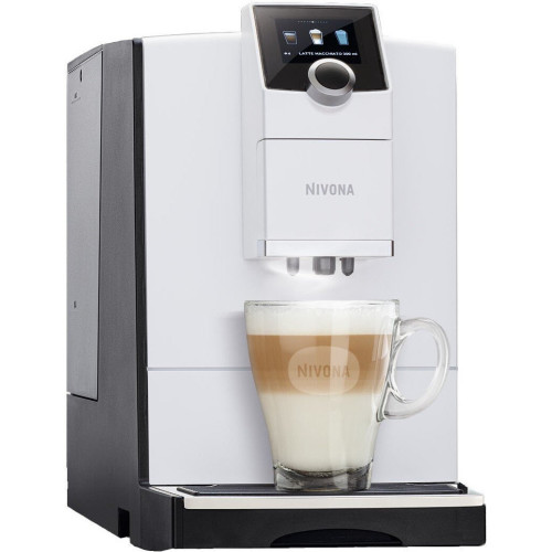 Кавомашина NIVONA CafeRomatica 2.2л, зерно + мелена, автомат.капучинатор, авторецептів - 7, сріблястий