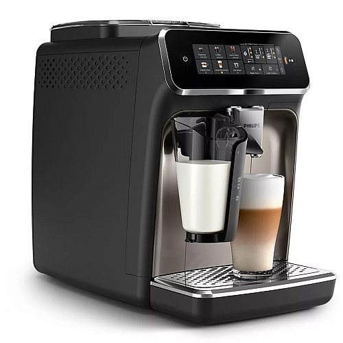 Кофемашина Philips Series 3300 1.8л, зерно+молотая, автомат.капучинатор, дисплей, авторецептов - 6, черный