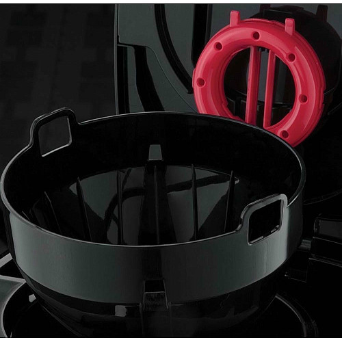 Кофеварка Russell Hobbs капельная Adventure, 1л, молотая, черно-серебристый