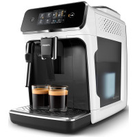 Кофемашина Philips Series 2300, 1.8л, зерно+молотый, дисплей, авторецептов -2, белый