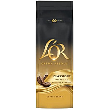 Кава L`OR зерна, 500г, Crema Absolute Classic, купаж арабіка/робуста