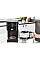 Кофеварка Tefal капельная Smart&light 1.25л, молотая, таймер включения, часы, черный
