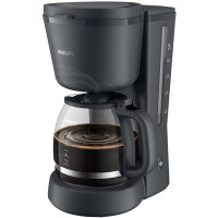Кавоварка Philips крапельна Essentials Collection, 1.38л, мелена, підтримка температури, темно-сірий