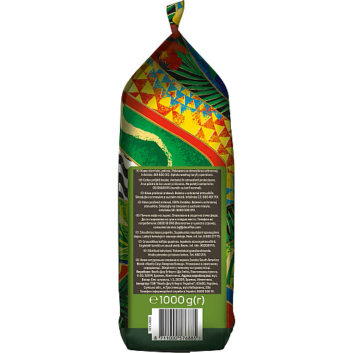 Кава Jacobs зерна, 1000г, South America Blend, арабіка