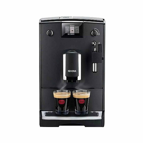 Кофемашина Nivona CafeRomatica 2.2л, зерно+молотая, ручной капучинатор, авторецептов - 5, черный