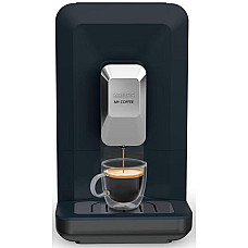 Кавомашина Krups My Coffee 1.5л, зерно, ОLED дисплей, авторецептів - 3, метал, чорний