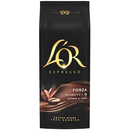 Кава L`OR зерна, 1000г, Espresso Forza, арабіка