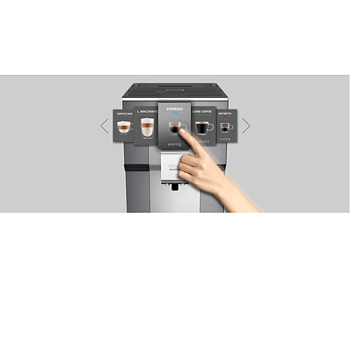 Кофемашина Krups Intuition Preference 3л, зерно, автомат.капучинатор, авторецептов - 8, серо - черный