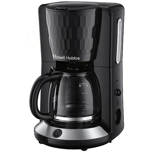 Кавоварка Russell Hobbs крапельна Honeycomb 1.25л, мелена, чорний