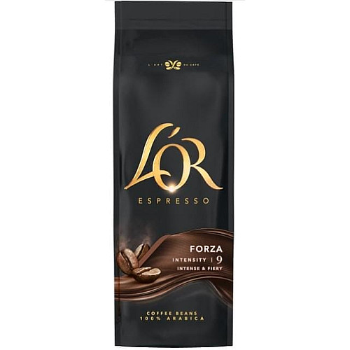 Кава L`OR зерна, 500г, Espresso Forza, арабіка