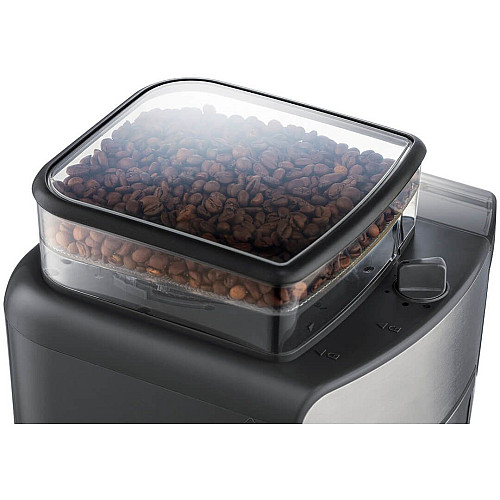 Кавоварка Russell Hobbs крапельна Grind and Brew 1л, мелена, LED-дисплей, сріблясто-чорний