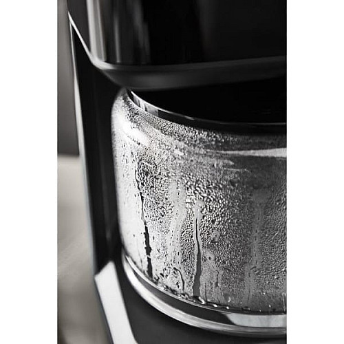 Кофеварка Tefal капельная Smart&light 1.25л, молотая, таймер включения, часы, черный