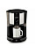 Кофеварка Tefal капельная Subito Mug 1.25л, молотая, черно-серебристый