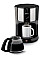 Кофеварка Tefal капельная Subito Mug 1.25л, молотая, черно-серебристый