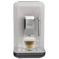Кавомашина Krups My Coffee+ 1.5л, зерно, ОLED дисплей, авторецептів - 3, метал, сірий