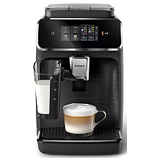 Кавомашина Philips Series 2300 1.8л, зерно + мелена, автомат.капучинатор, сенсор.керування, чорний