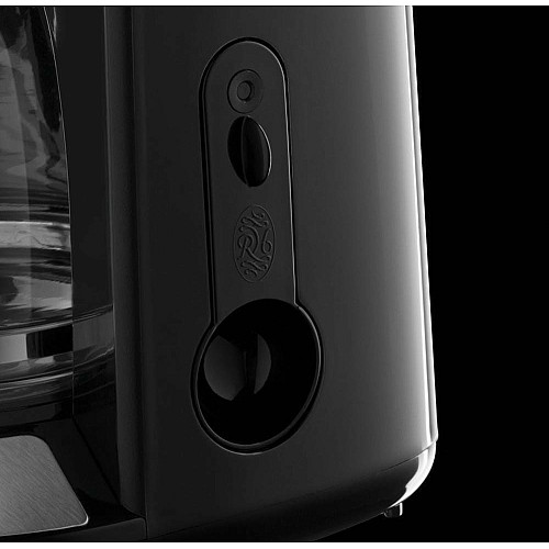 Кофеварка Russell Hobbs капельная Adventure, 1л, молотая, черно-серебристый