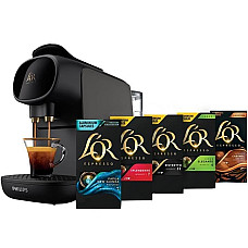Кавомашина Philips капсульна L'OR Barista Sublime, 0.8л, капсули, чорний