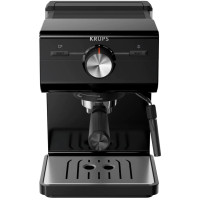 Кофеварка Krups рожковая Authentic C50 2л, молотая, ручной капучинатор, 15 бар, черный