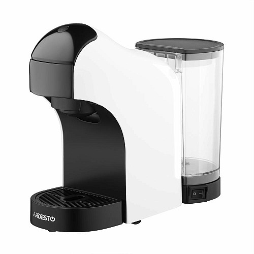 Кофеварка ARDESTO 3в1, 0.9л, капсулы Nespresso, Nescafe Dolce Gusto, молотый кофе, сенсорное управление, белый